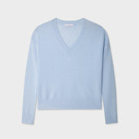 Cashmere Featherweight V Neck