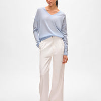 Cashmere Featherweight V Neck