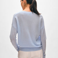 Cashmere Featherweight V Neck
