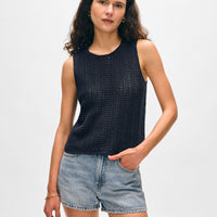 Hand Crochet Lofty Cotton Tank