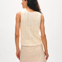 Hand Crochet Lofty Cotton Tank