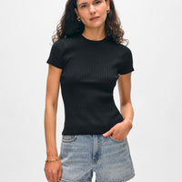 Paperfine Pointelle T-shirt