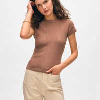 Paperfine Pointelle T-shirt