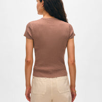 Paperfine Pointelle T-shirt