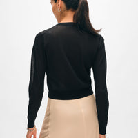 Paperfine Crewneck Cardigan