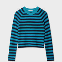 Cashmere Striped Sweatshirt