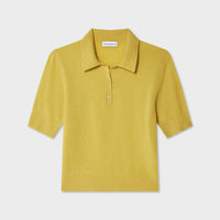 Cashmere Polo Top