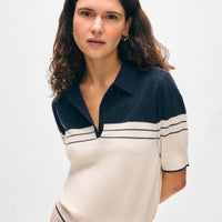 Cashmere Polo Top