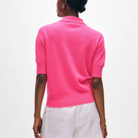 Cashmere Polo Top
