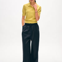 Cashmere Polo Top