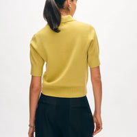 Cashmere Polo Top