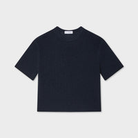 Cashmere Waffle Mesh Tee