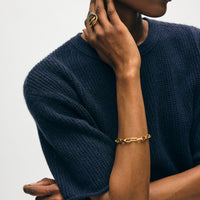 Cashmere Waffle Mesh Tee