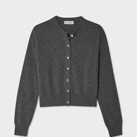 Cashmere Gold Button Cardigan