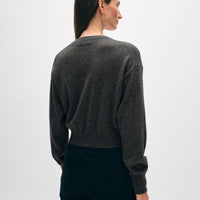 Cashmere Gold Button Cardigan