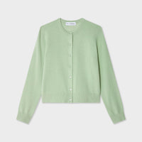 Cashmere Crewneck Cardigan