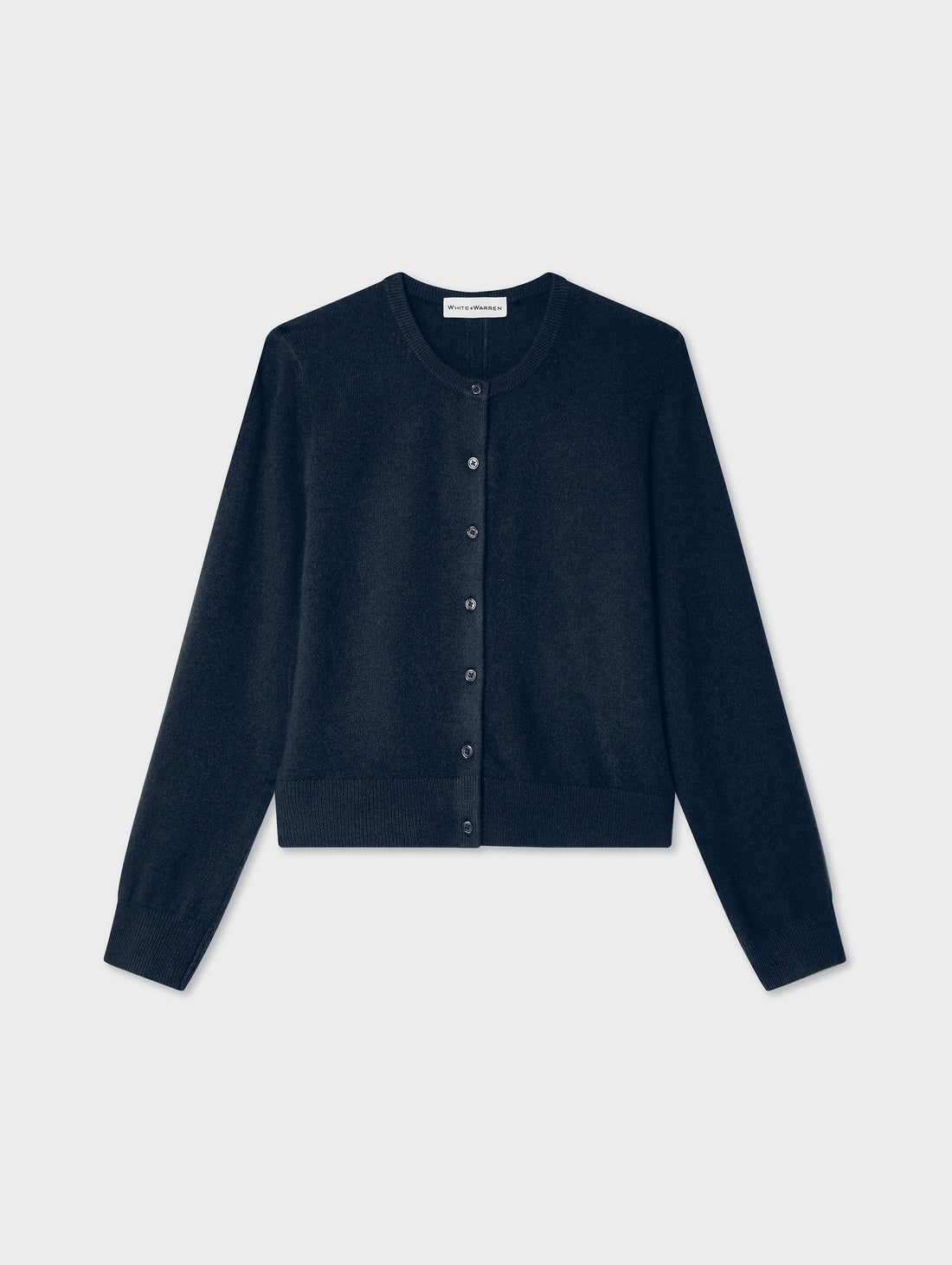 Cashmere Crewneck Cardigan
