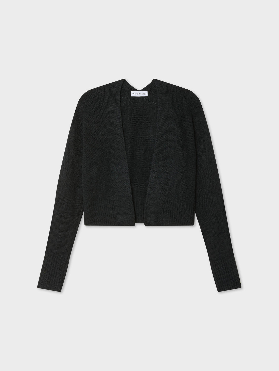Cashmere Open Front Cardigan
