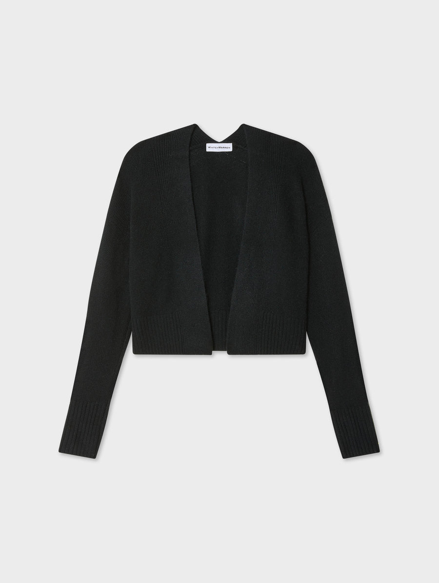 Cashmere Open Front Cardigan
