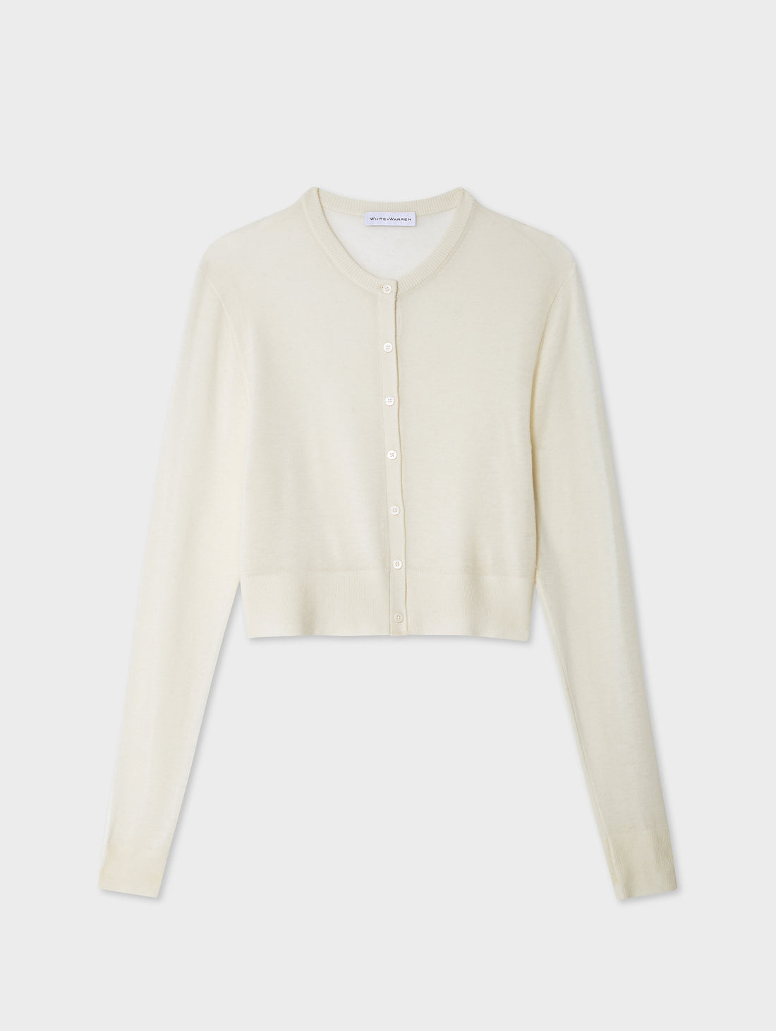Superfine Cashmere Button Cardigan