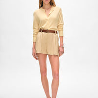 Superfine Cashmere Button Cardigan